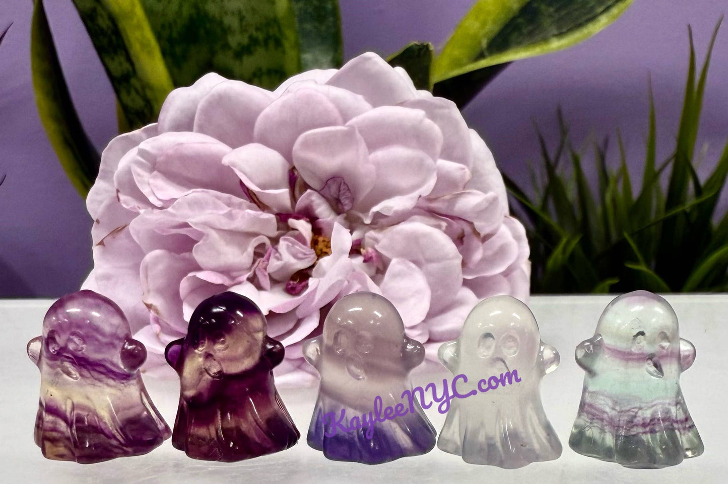 Mini Candy Fluorite Halloween Carvings Crystal