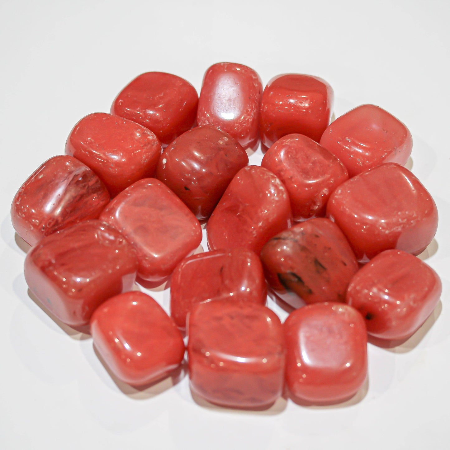 1 Piece Cherry Quartz Crystal Tumble Stone