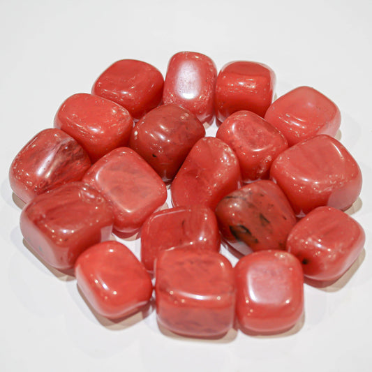 1 Piece Cherry Quartz Crystal Tumble Stone