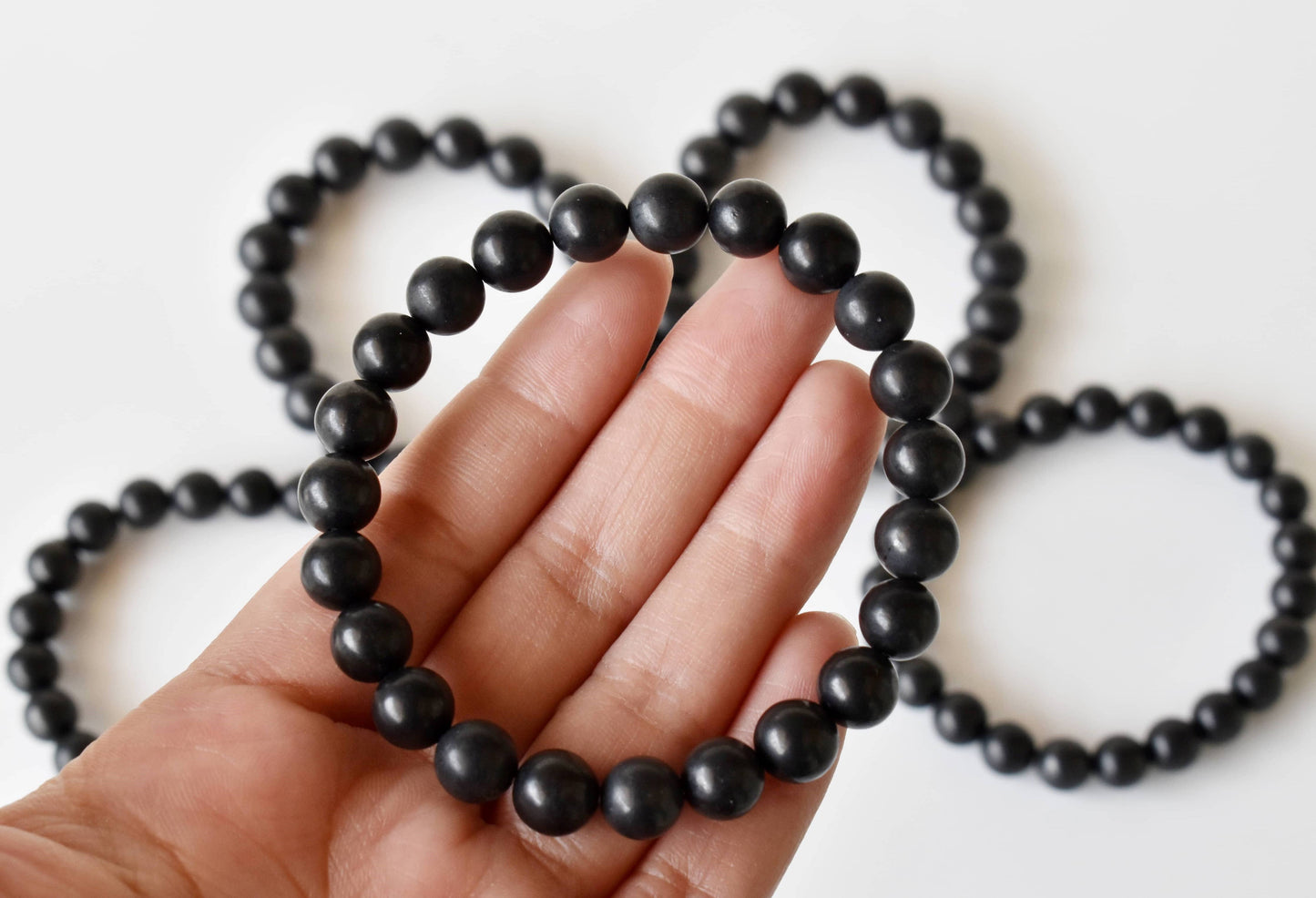 Healing Bracelet | Black Shungite | Gemstone Bracelet