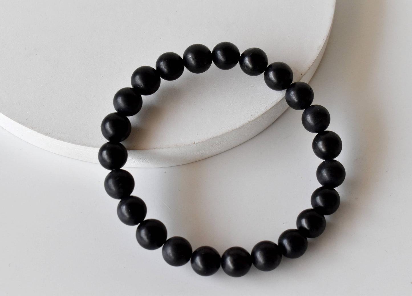 Healing Bracelet | Black Shungite | Gemstone Bracelet