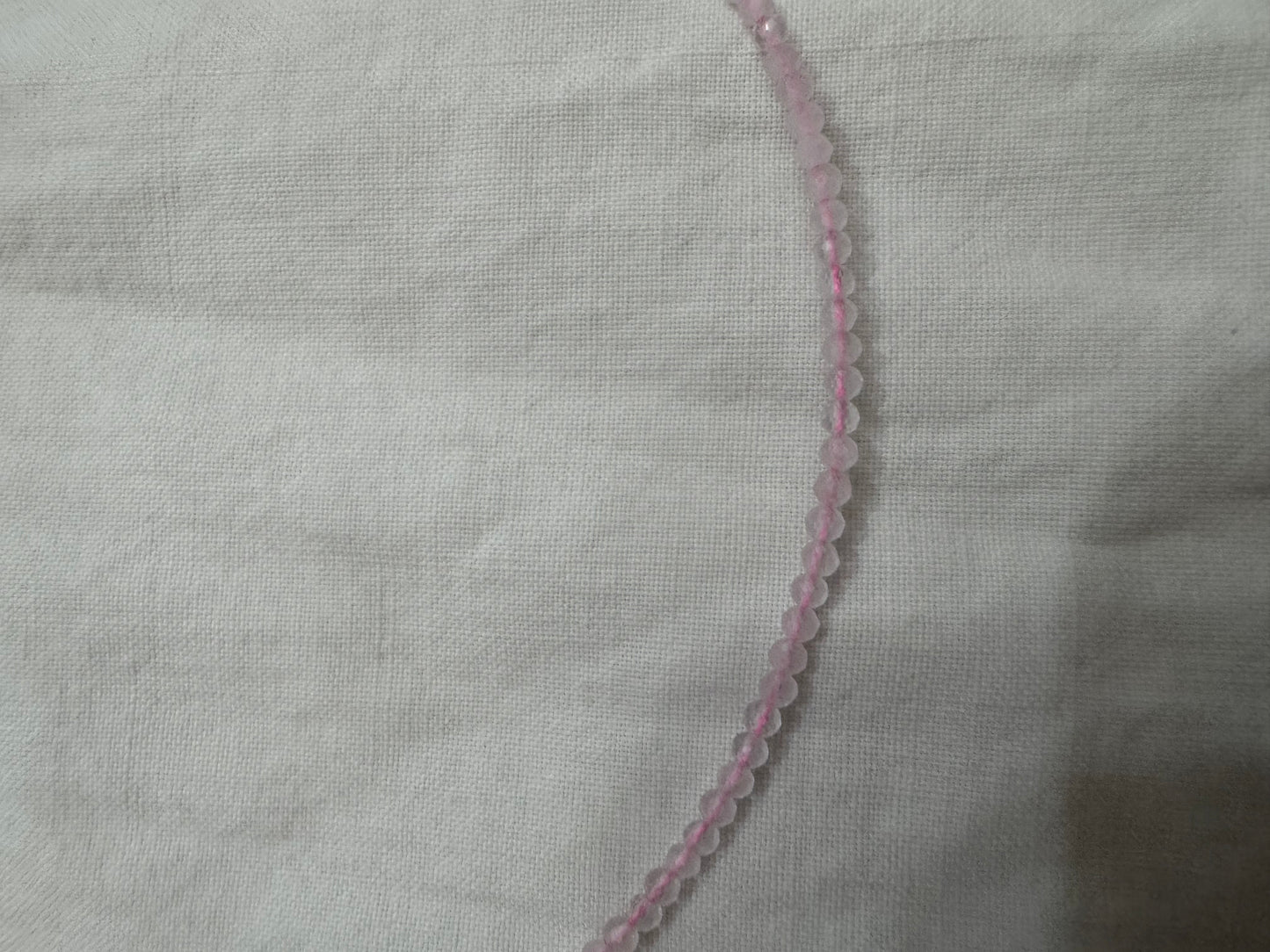 Dainty 2mm Crystal Necklace or Manifesting Trios
