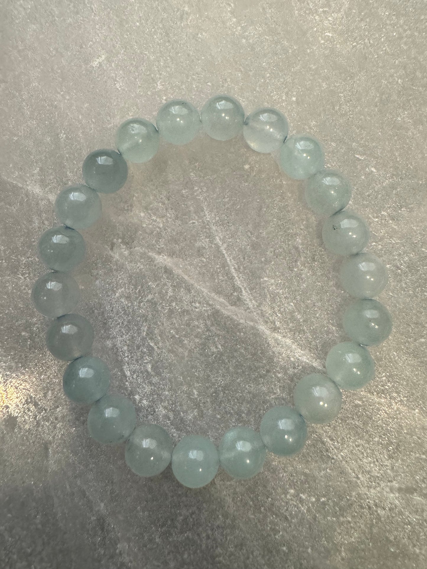Aquamarine Stone Bracelet