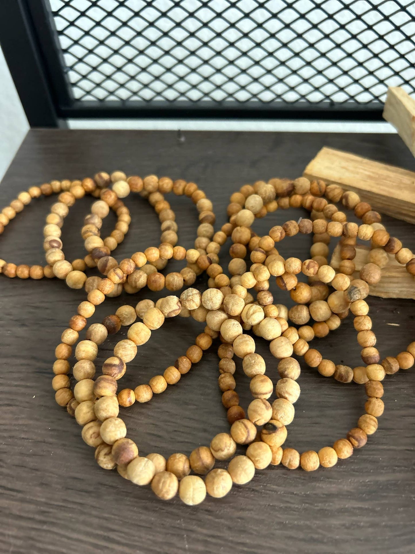 Palo Santo bracelet, Peru, natural, aromatic, protection 1ud