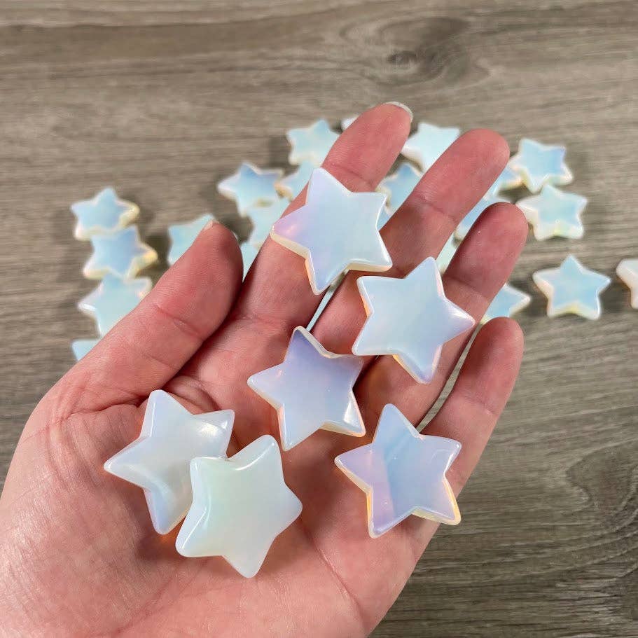 Wholesale Crystal Pocket Stars – Carved Gemstone Stars