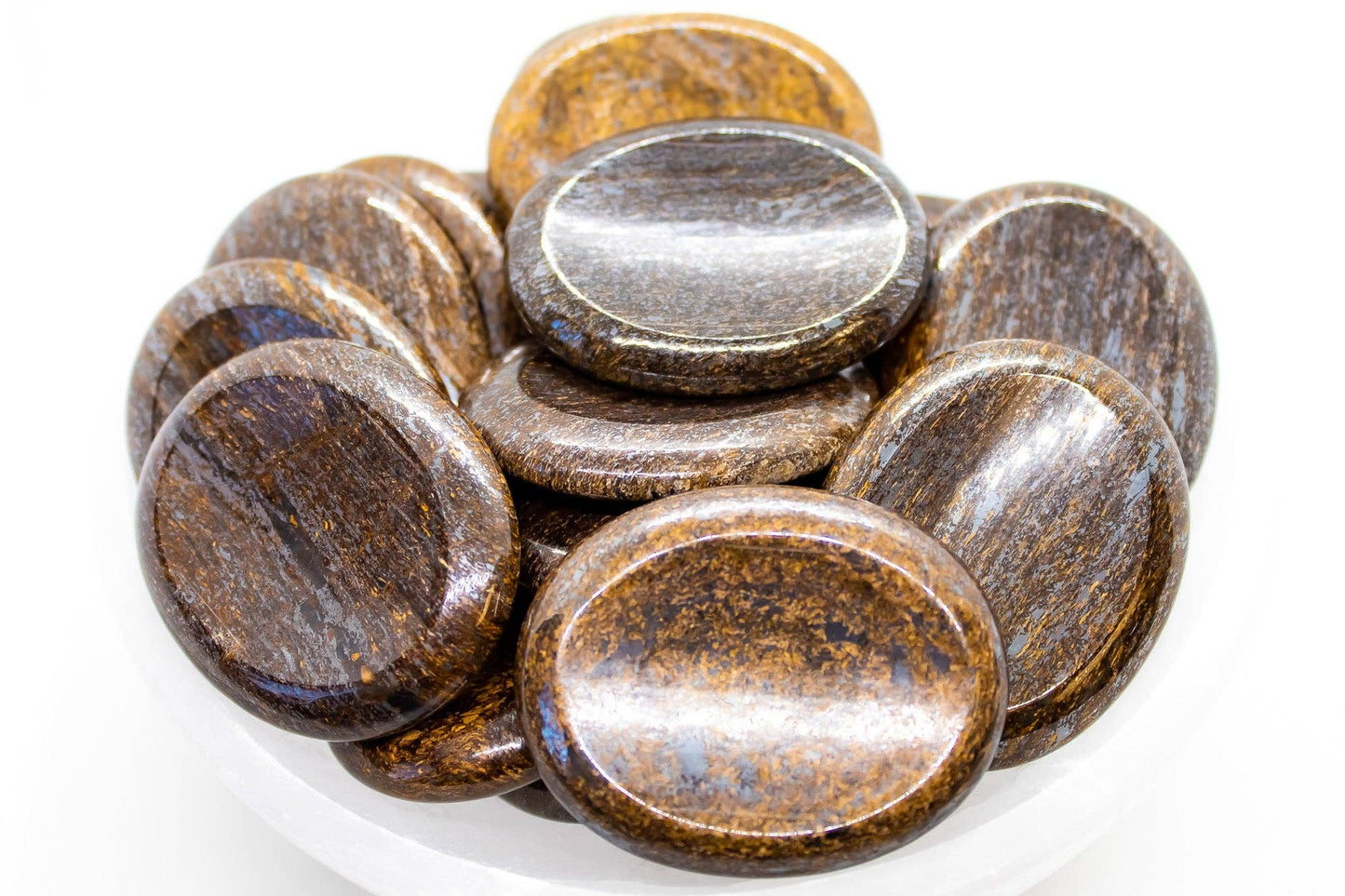 Bronzite Worry Stones 1Kg/2.20lbs