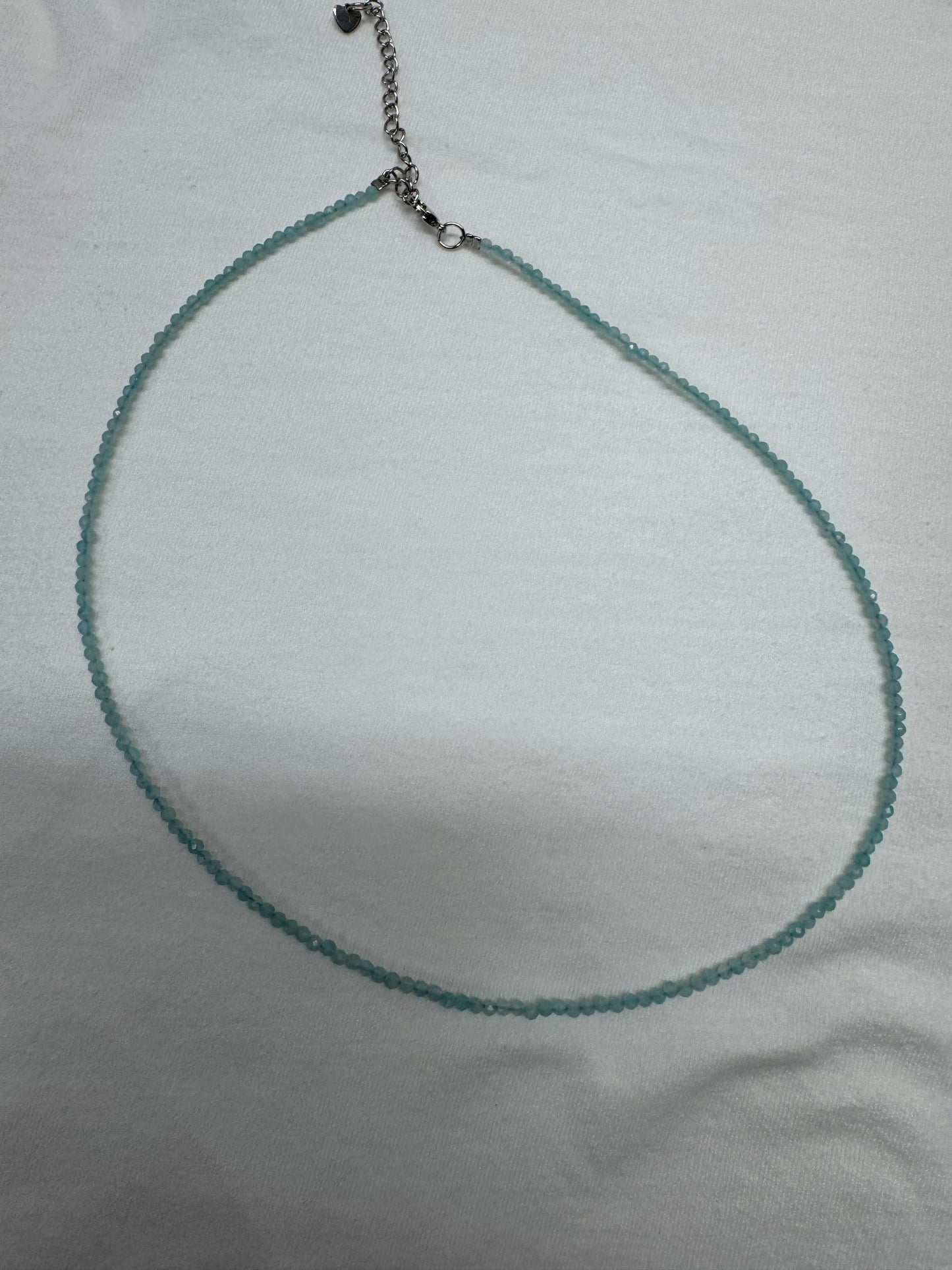 Dainty 2mm Crystal Necklace or Manifesting Trios