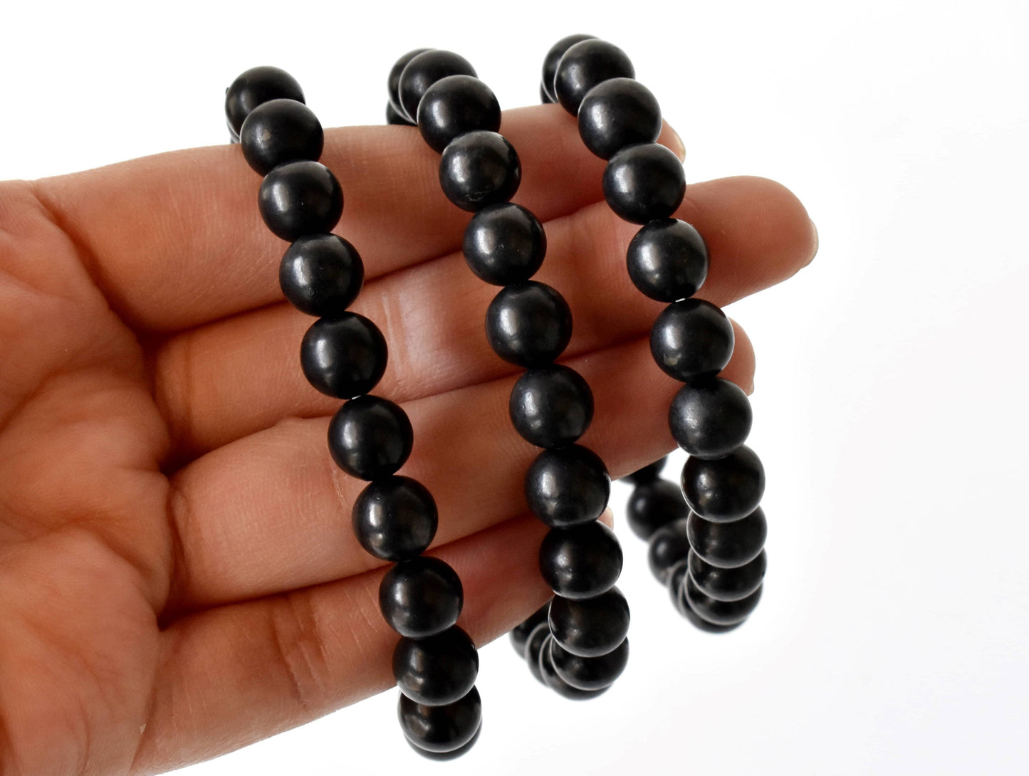 Healing Bracelet | Black Shungite | Gemstone Bracelet