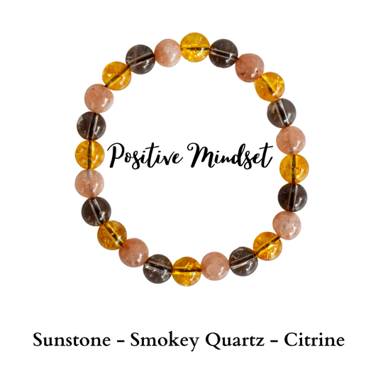 Radiate Positivity Positive Mindset Crystal Bracelet Intention Bracelet