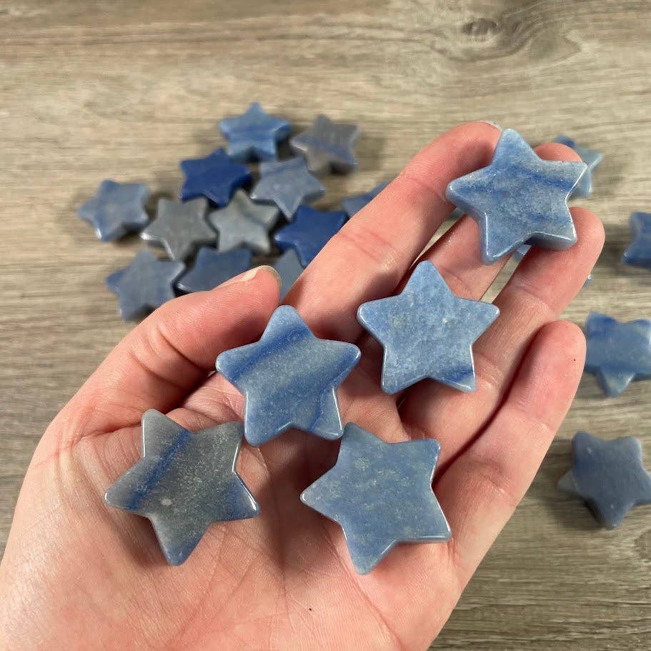 Wholesale Crystal Pocket Stars – Carved Gemstone Stars