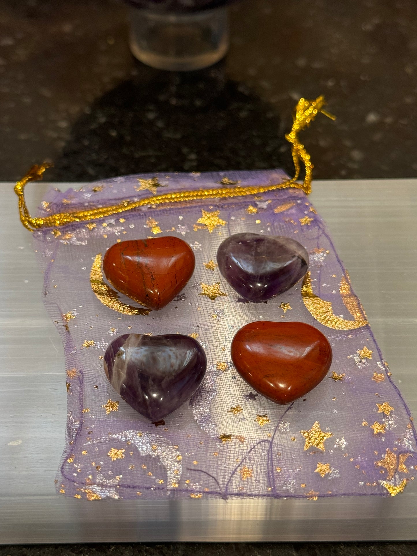 Calm Driving Crystal Pouch