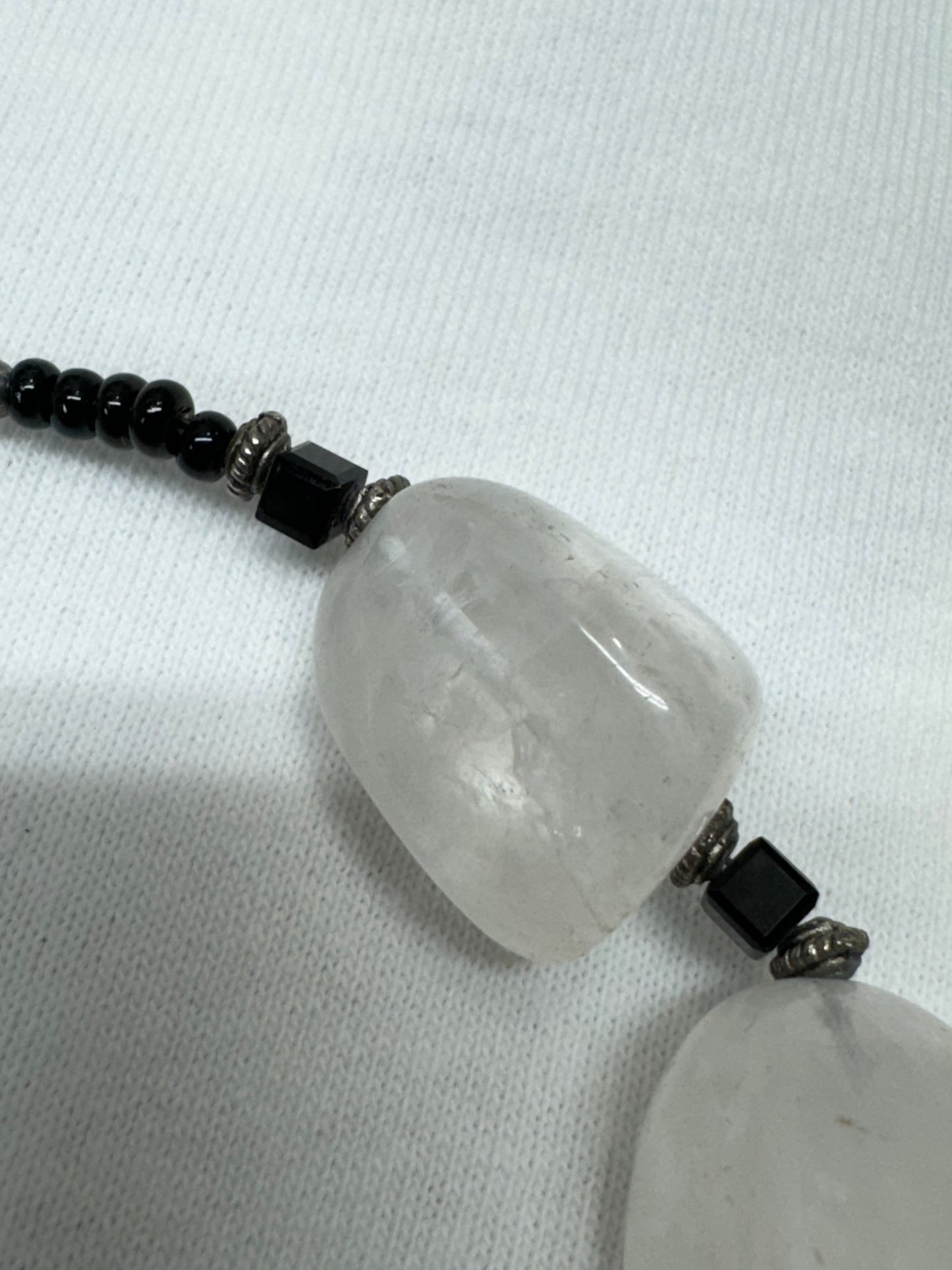 Chunky Clear Quartz Necklace