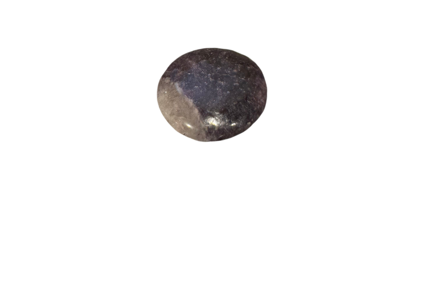 Lepidolite Flat Crystal Smooth Stone