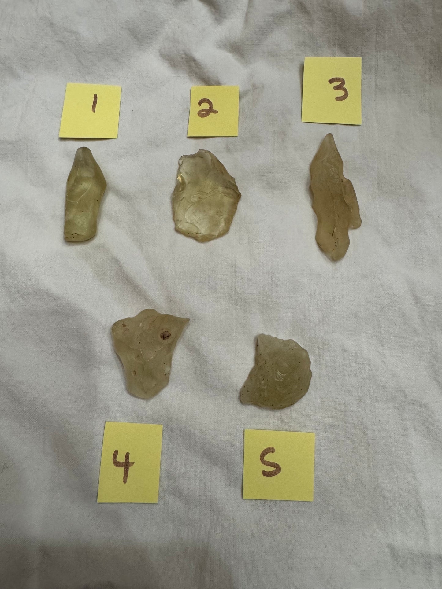 Libyan Desert Glass Crystal 9-11g You Choose 1-5