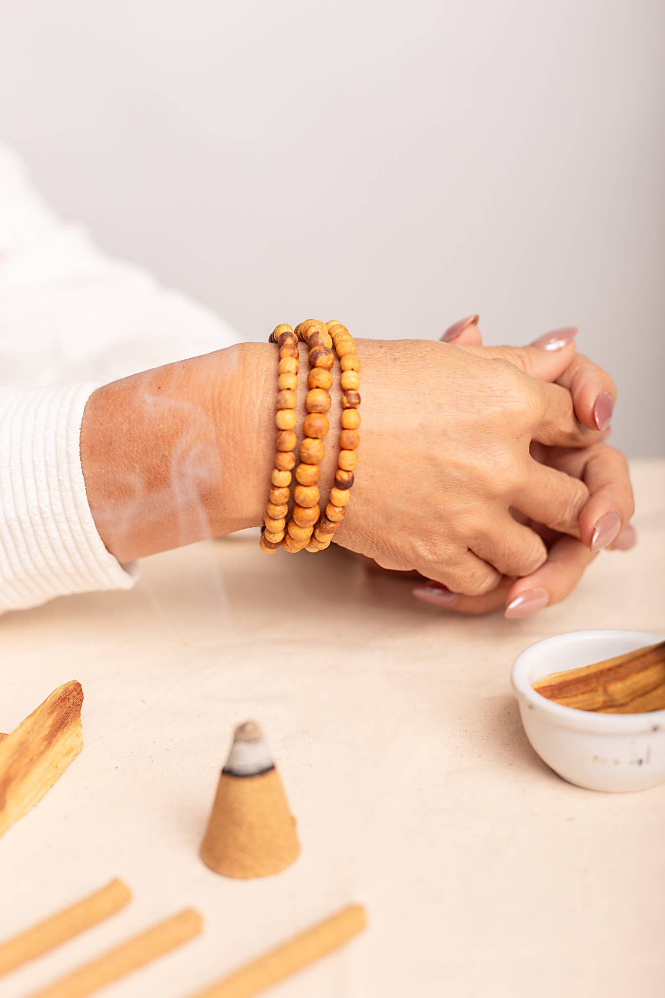 Palo Santo bracelet, Peru, natural, aromatic, protection 1ud