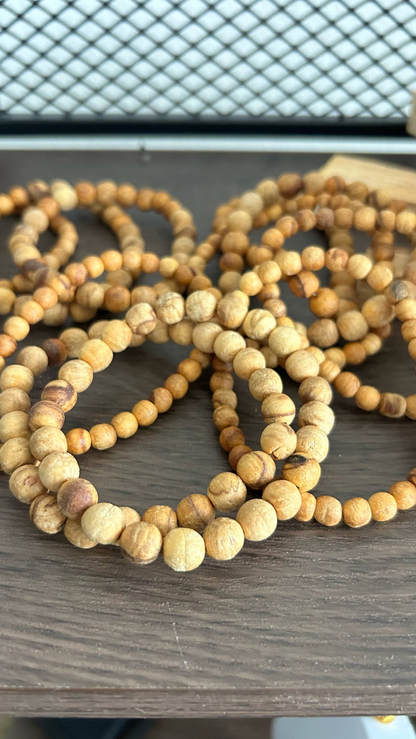 Palo Santo bracelet, Peru, natural, aromatic, protection 1ud