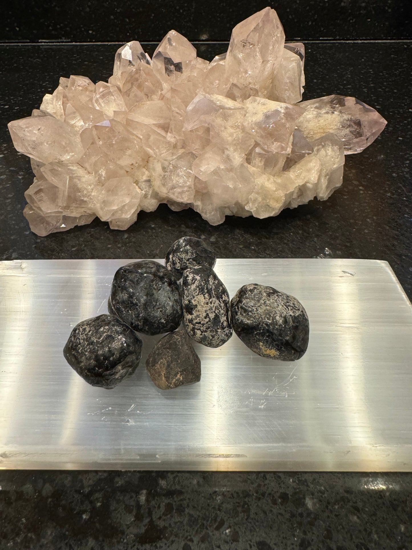 Apache Tears Crystal Set of 6