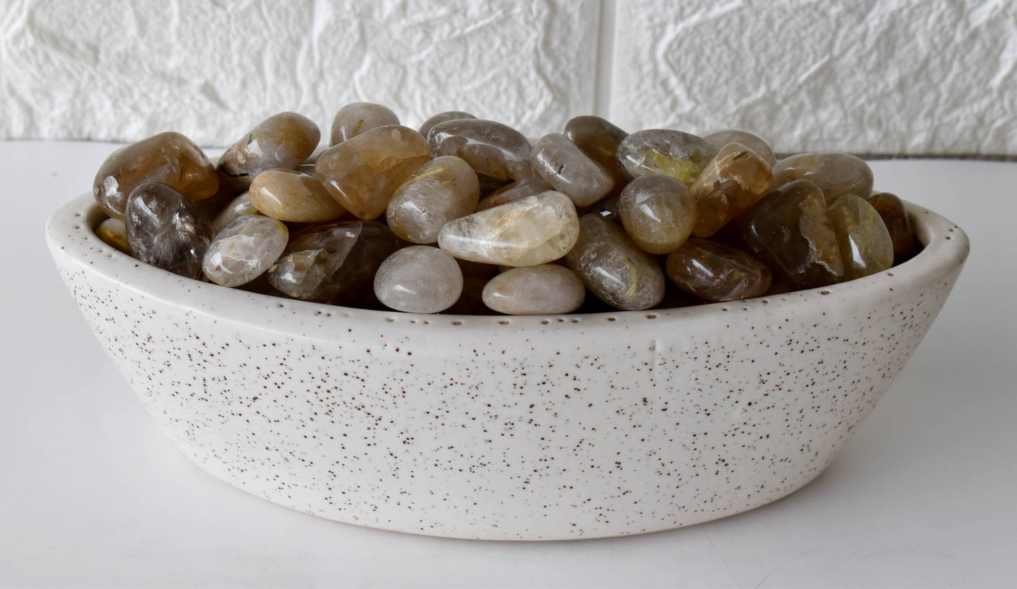 1 Golden Rutile Tumbled Stone Healing Crystals