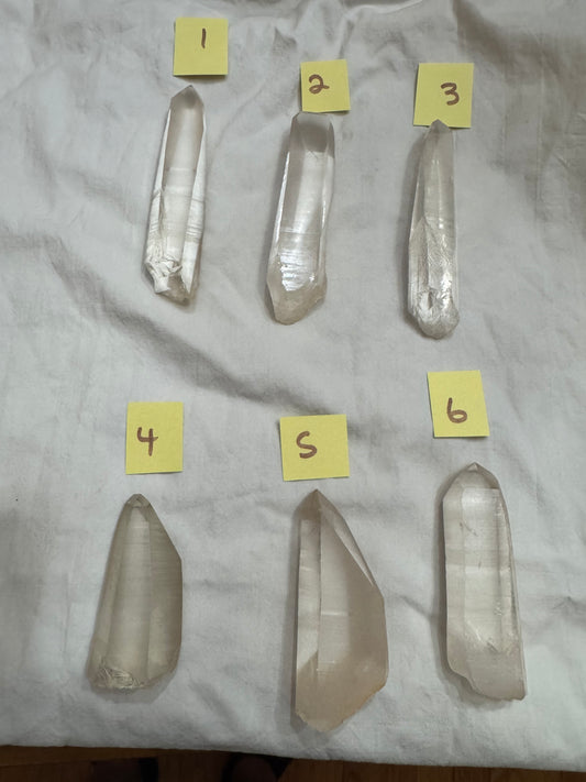 Lemurian Quartz Points Lemurian Seed Quartz 1-5 Choices