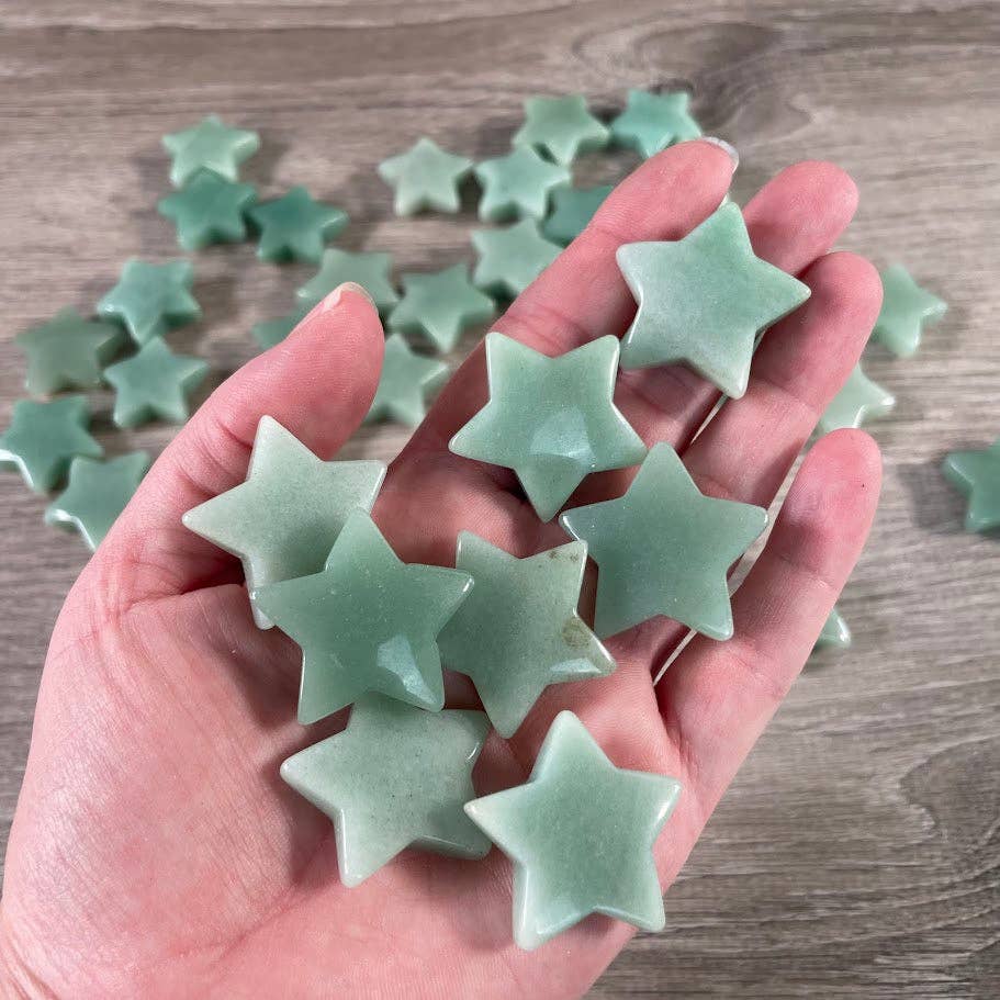 Wholesale Crystal Pocket Stars – Carved Gemstone Stars