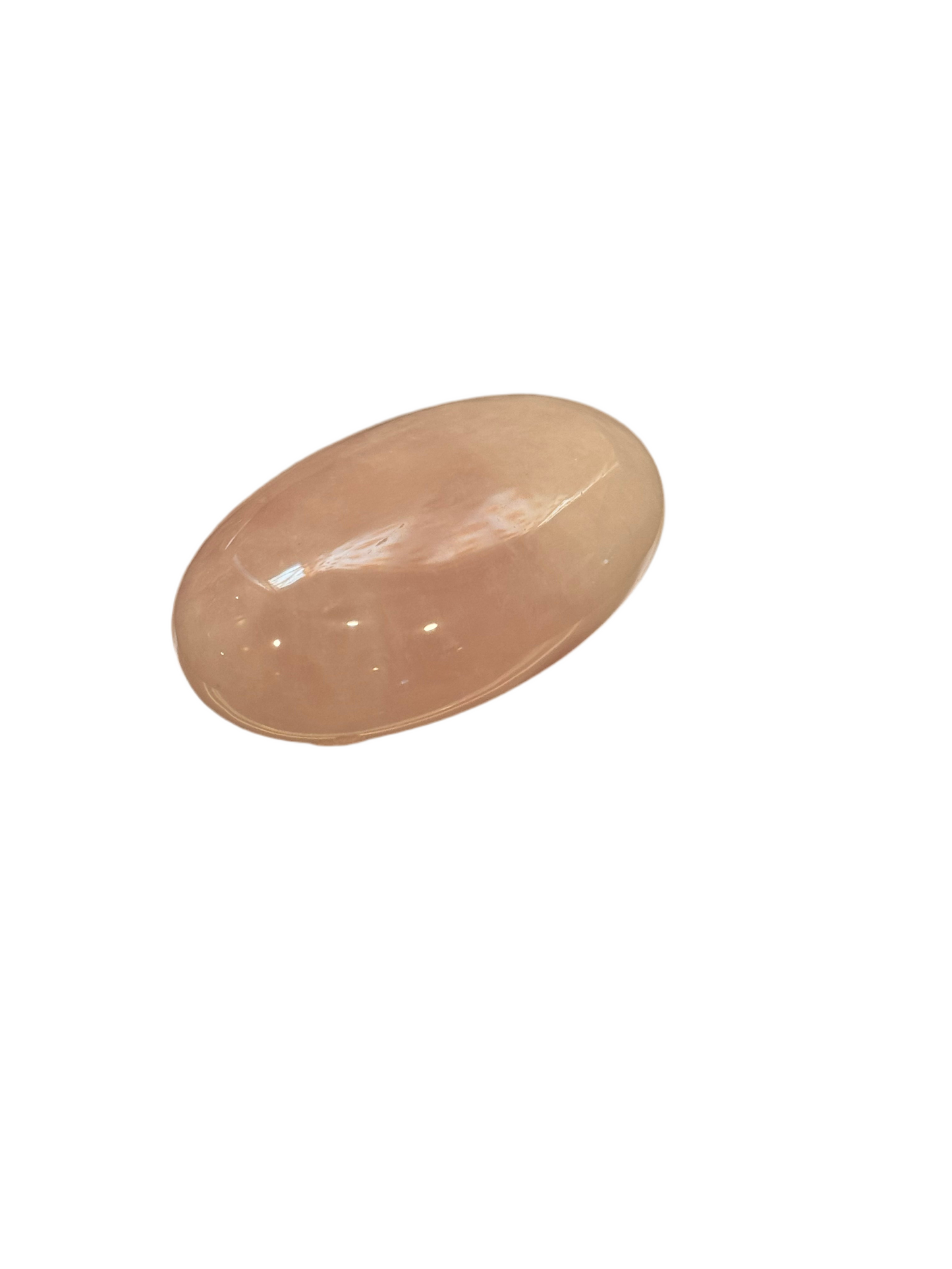 Rose Quartz Palm Stone