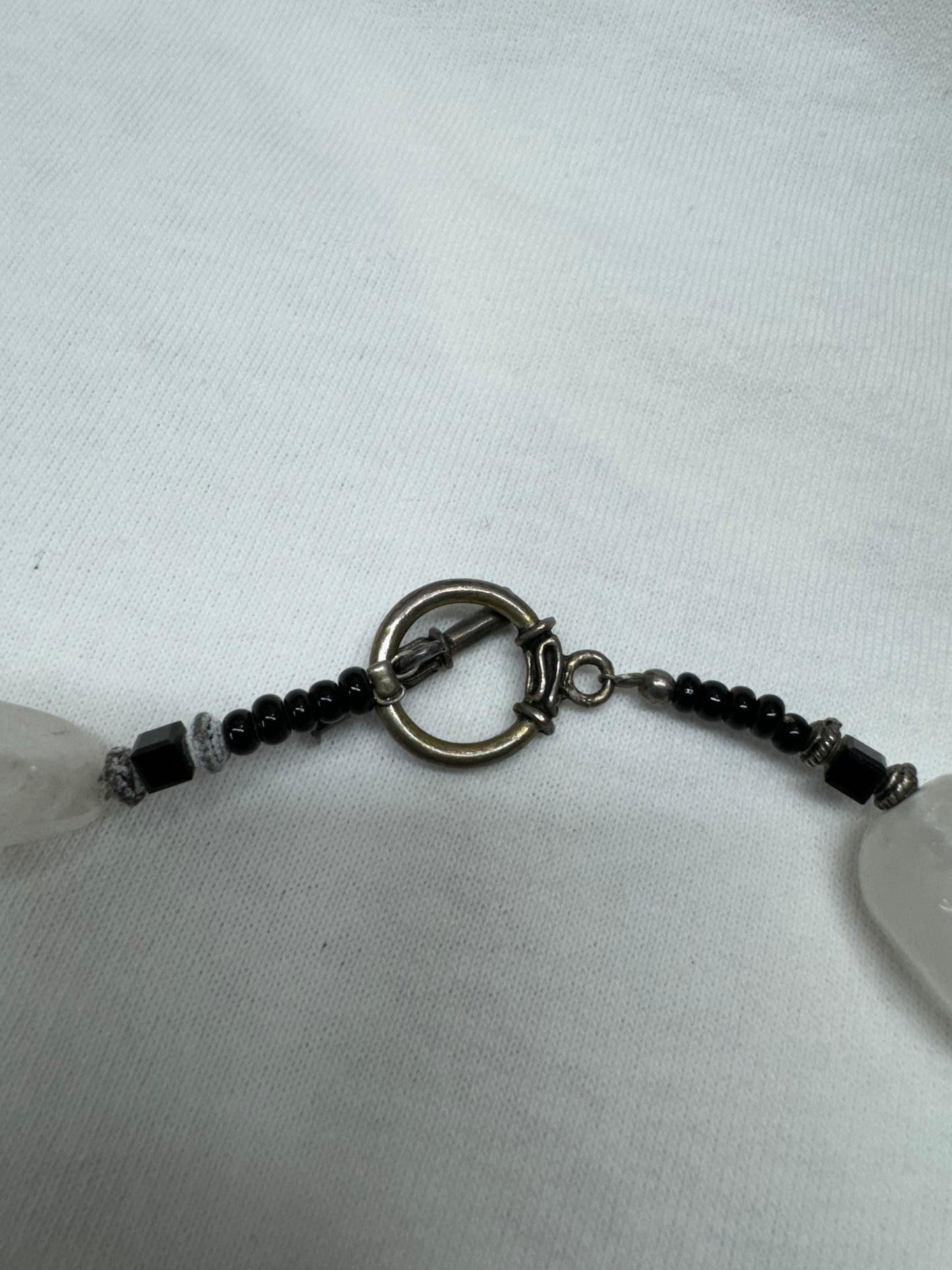 Chunky Clear Quartz Necklace