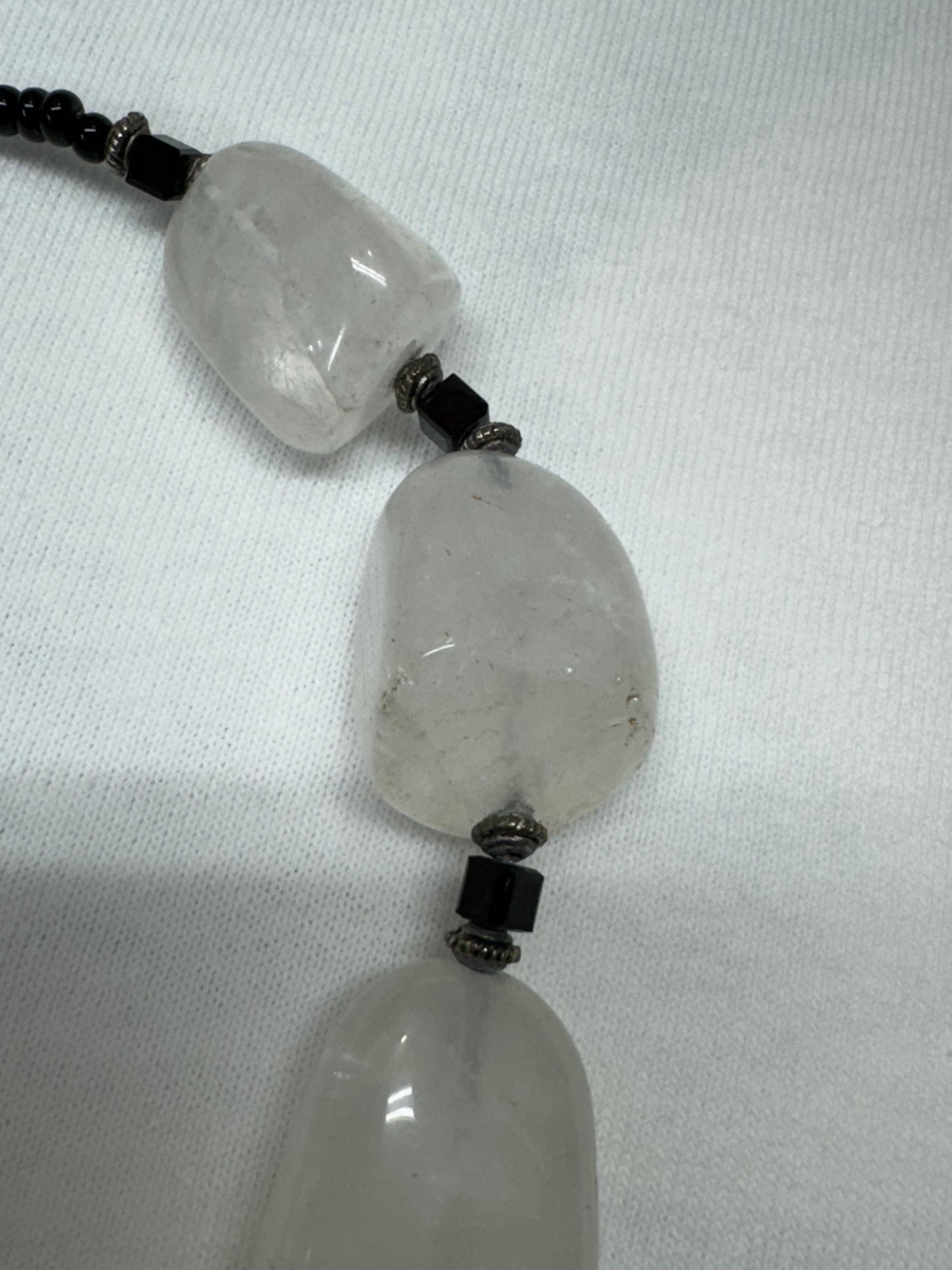 Chunky Clear Quartz Necklace