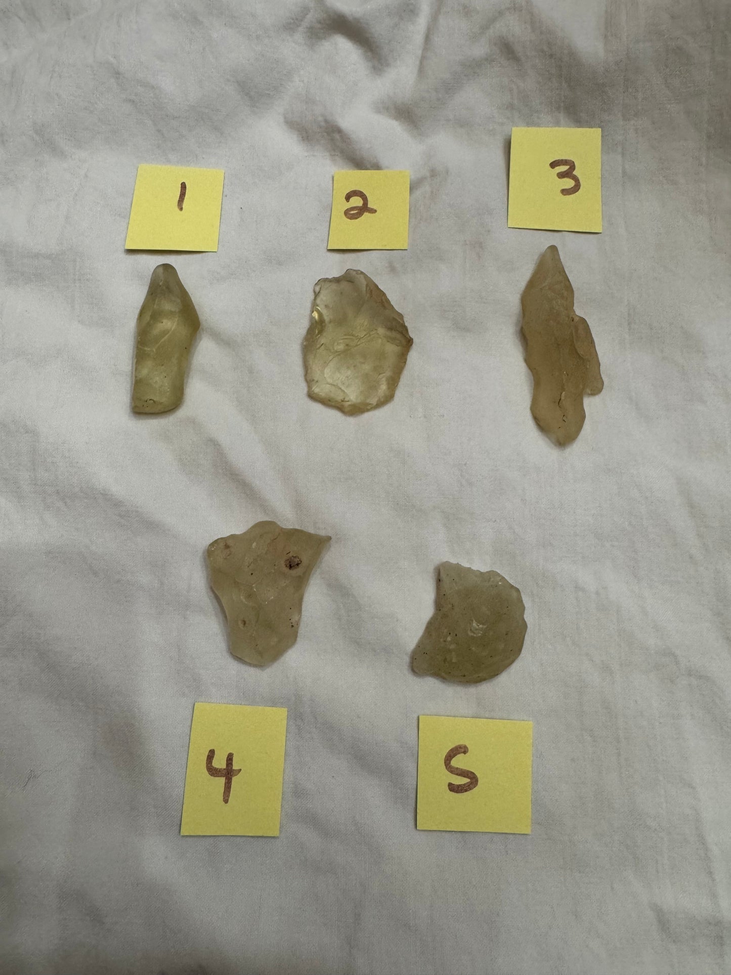 Libyan Desert Glass Crystal 9-11g You Choose 1-5