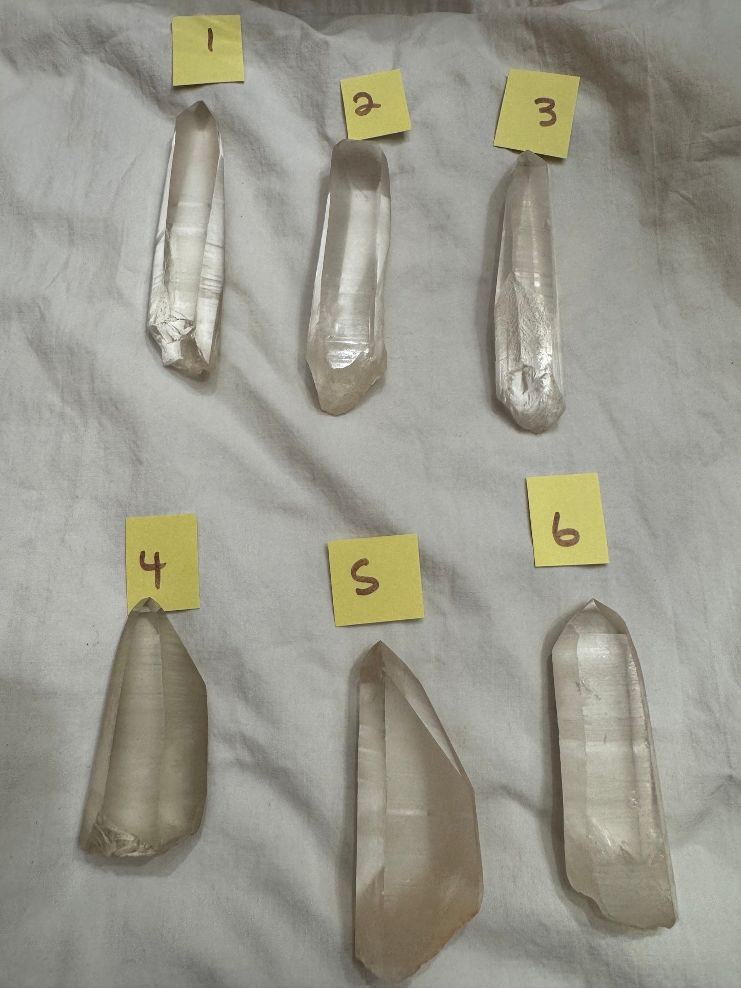 Lemurian Quartz Points Lemurian Seed Quartz 1-5 Choices
