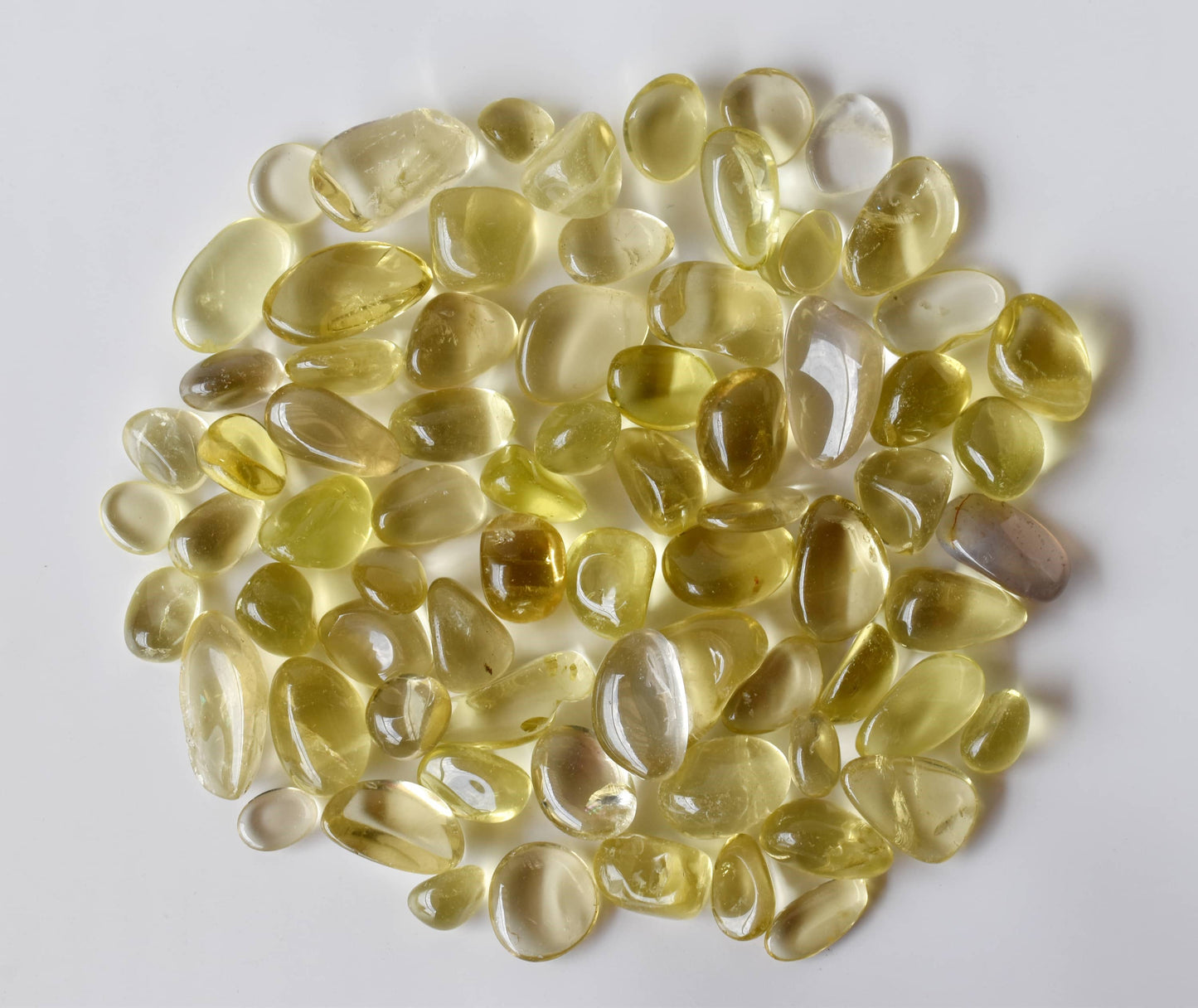 Lemon Quartz Crystal 4 Pieces