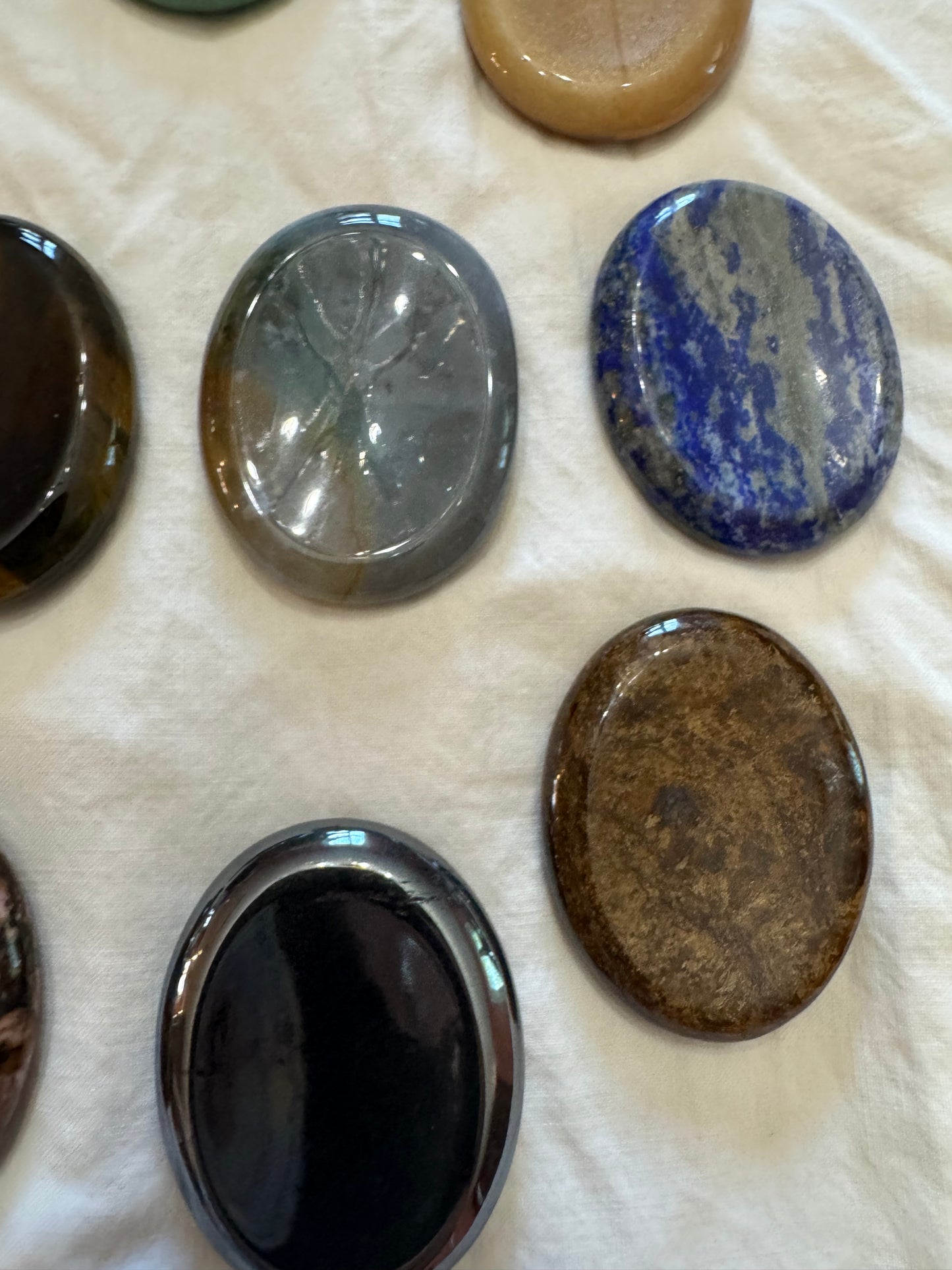 Crystal Worry Stones Choices