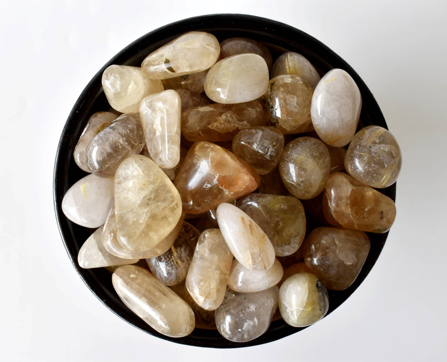 1 Golden Rutile Tumbled Stone Healing Crystals
