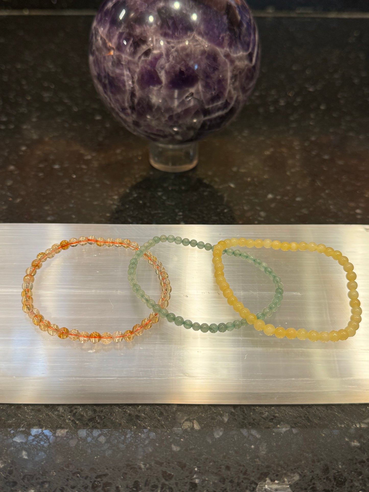 Abundance Wealth Manifesting Crystal Bracelet Set