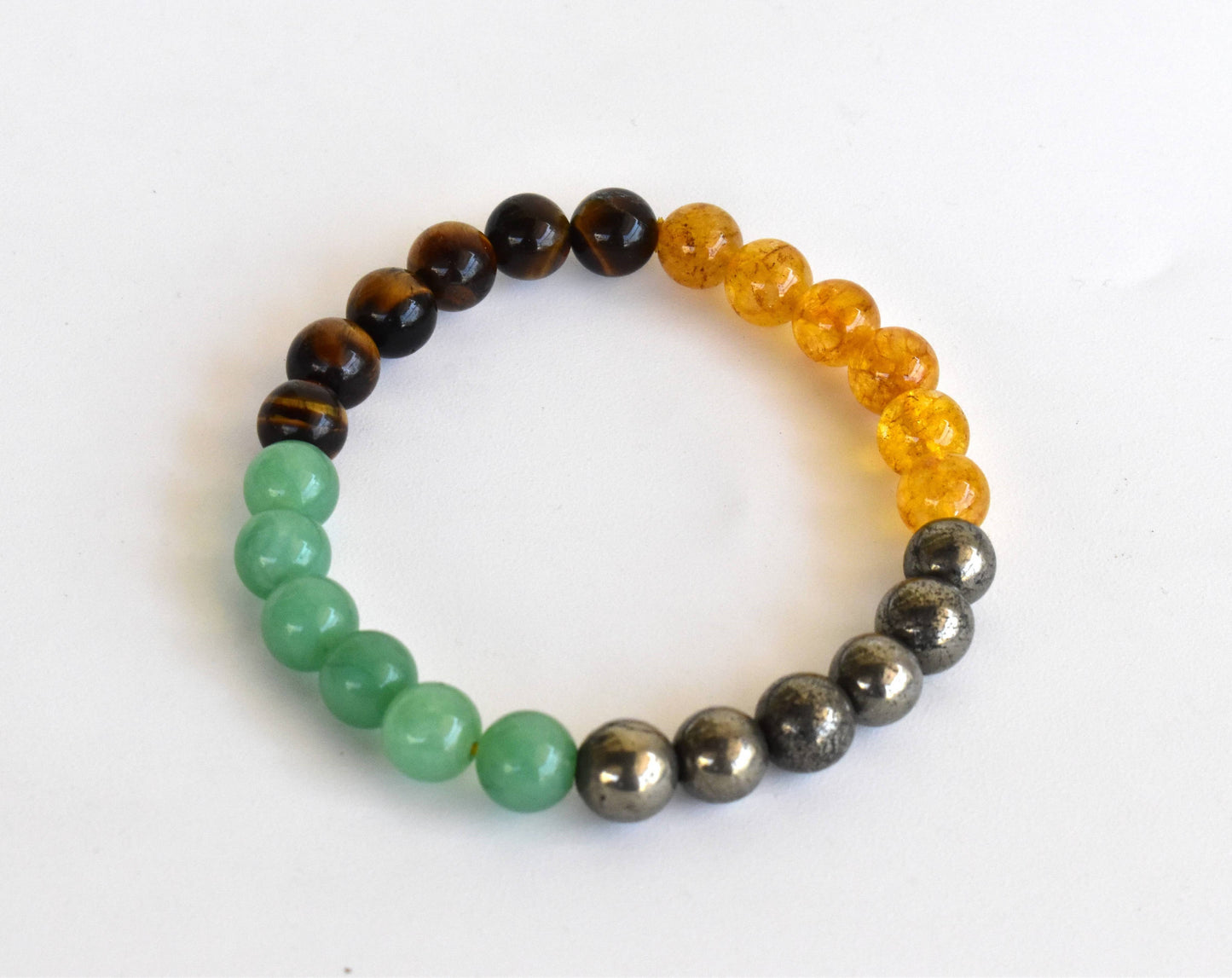Money Magnifying Manifesting Intention Bracelet (Success and Attract Abundance)