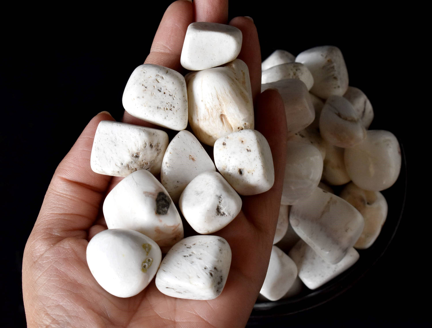Scolecite Tumbled Stone Healing Crystal
