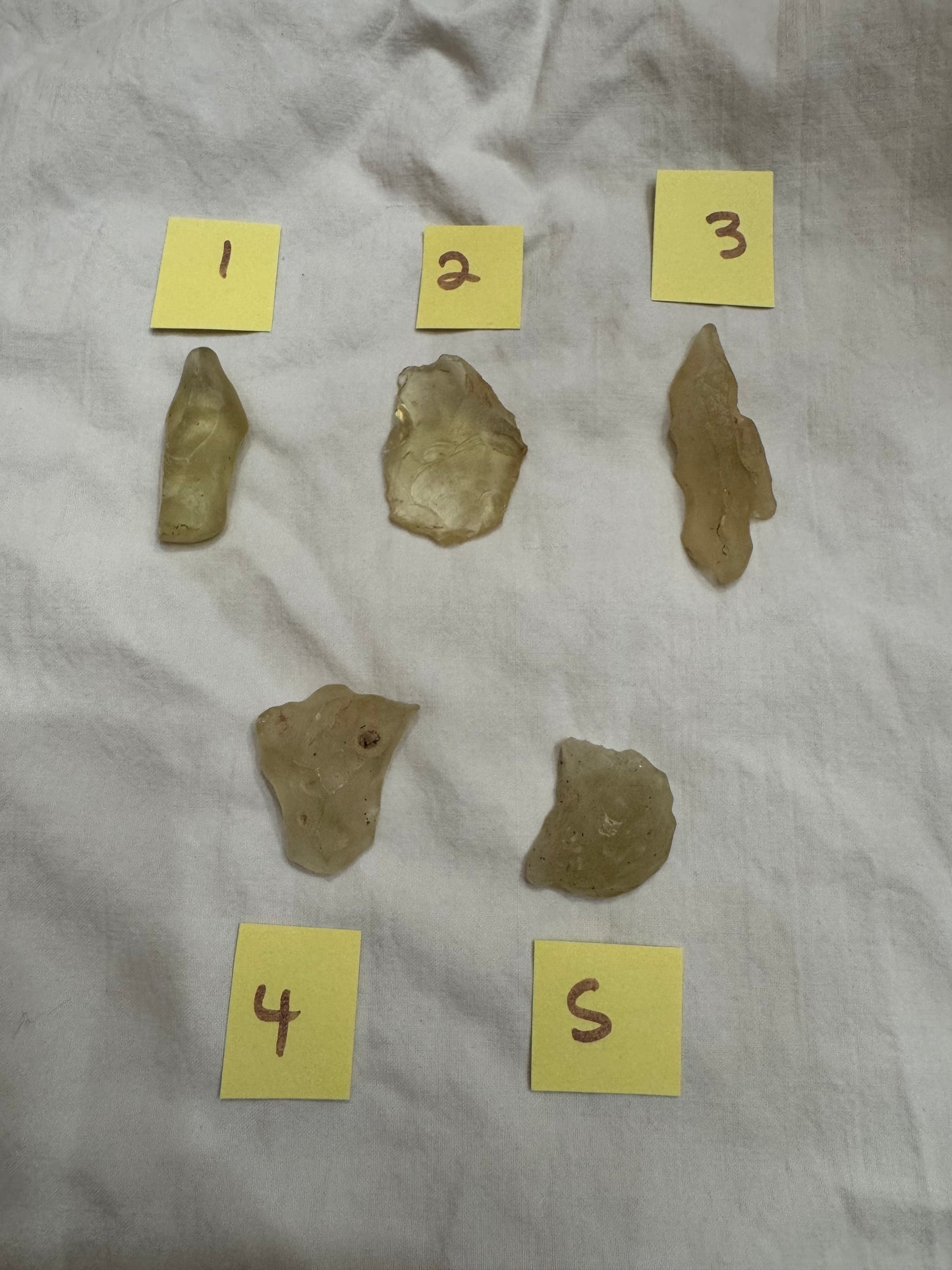 Libyan Desert Glass Crystal 9-11g You Choose 1-5