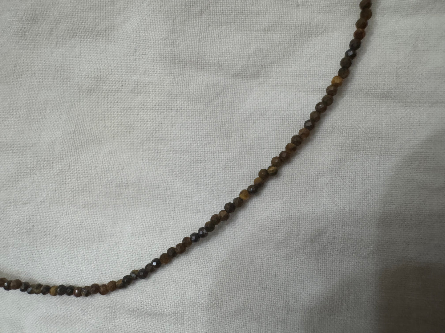 Dainty 2mm Crystal Necklace or Manifesting Trios