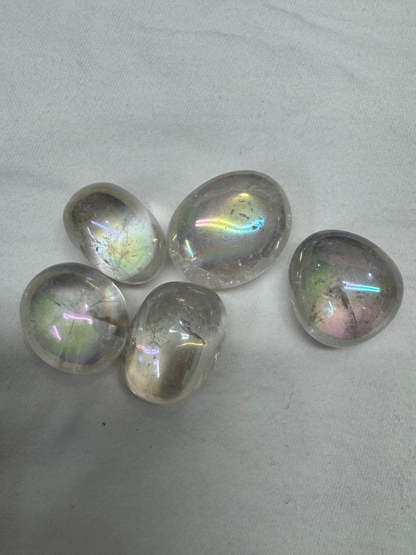 Aura Rose and Angel Aura Crystals and Bracelets