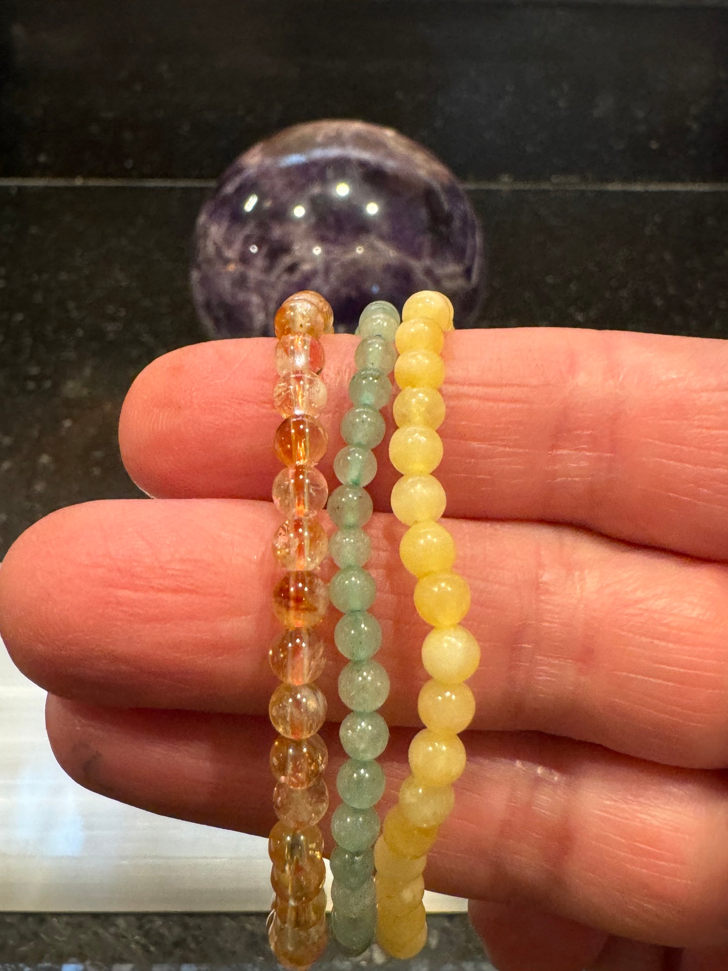 Abundance Wealth Manifesting Crystal Bracelet Set