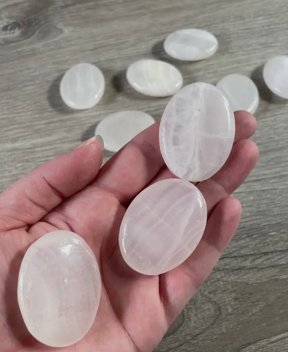 Pink Mangano Calcite and Green Onyx Duo Pack