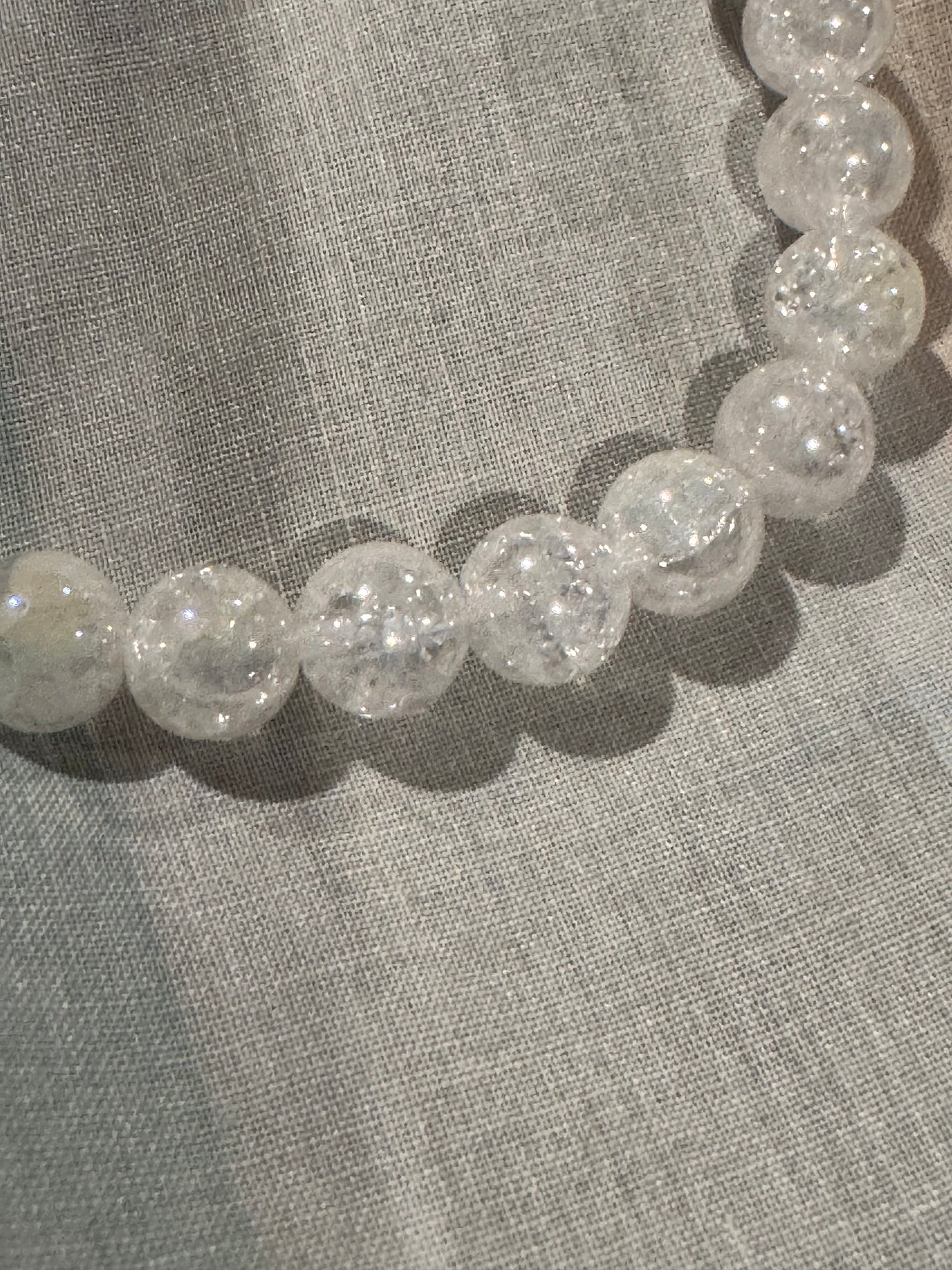 Aura Quartz Rainbow Moonstone 8mm Bracelet