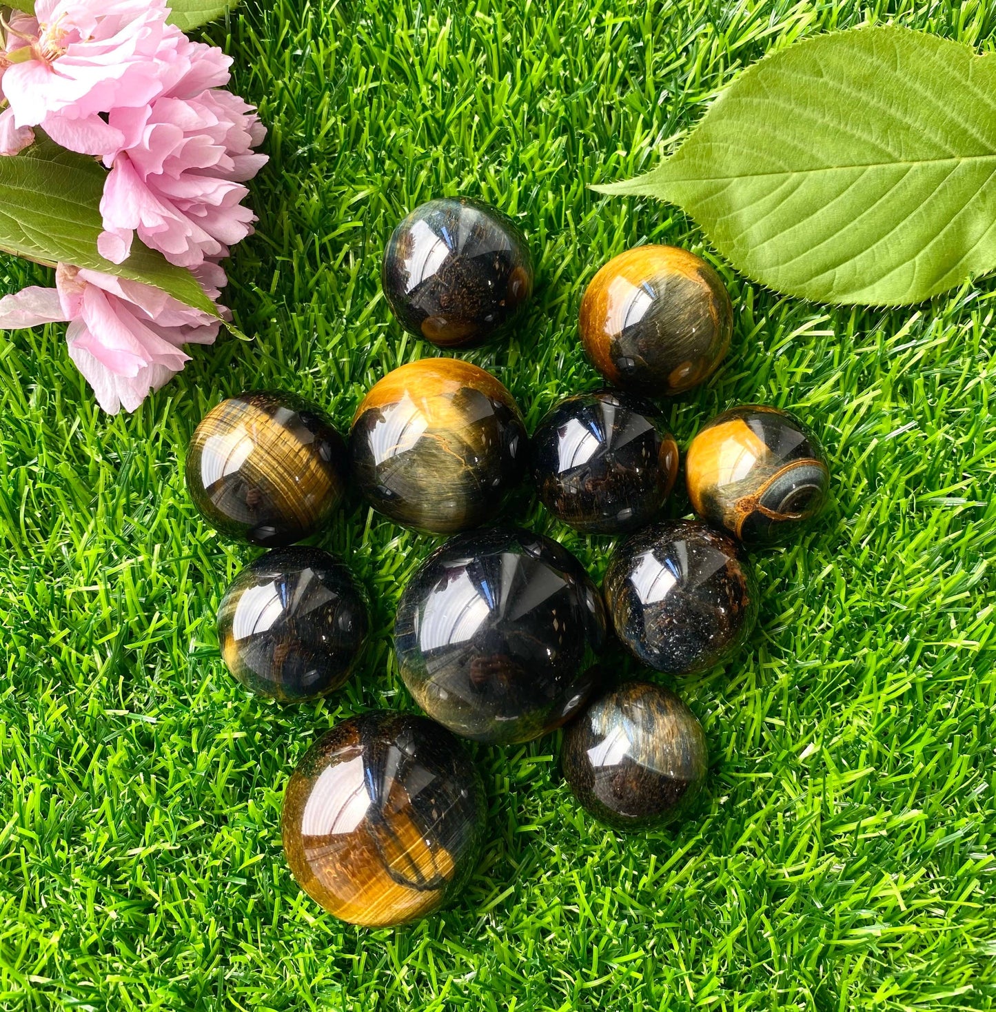 Blue Tiger Eye Small Sphere