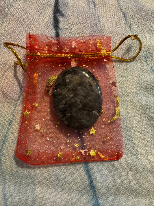 Calm the Daily Chaos Crystal Intention Pouch