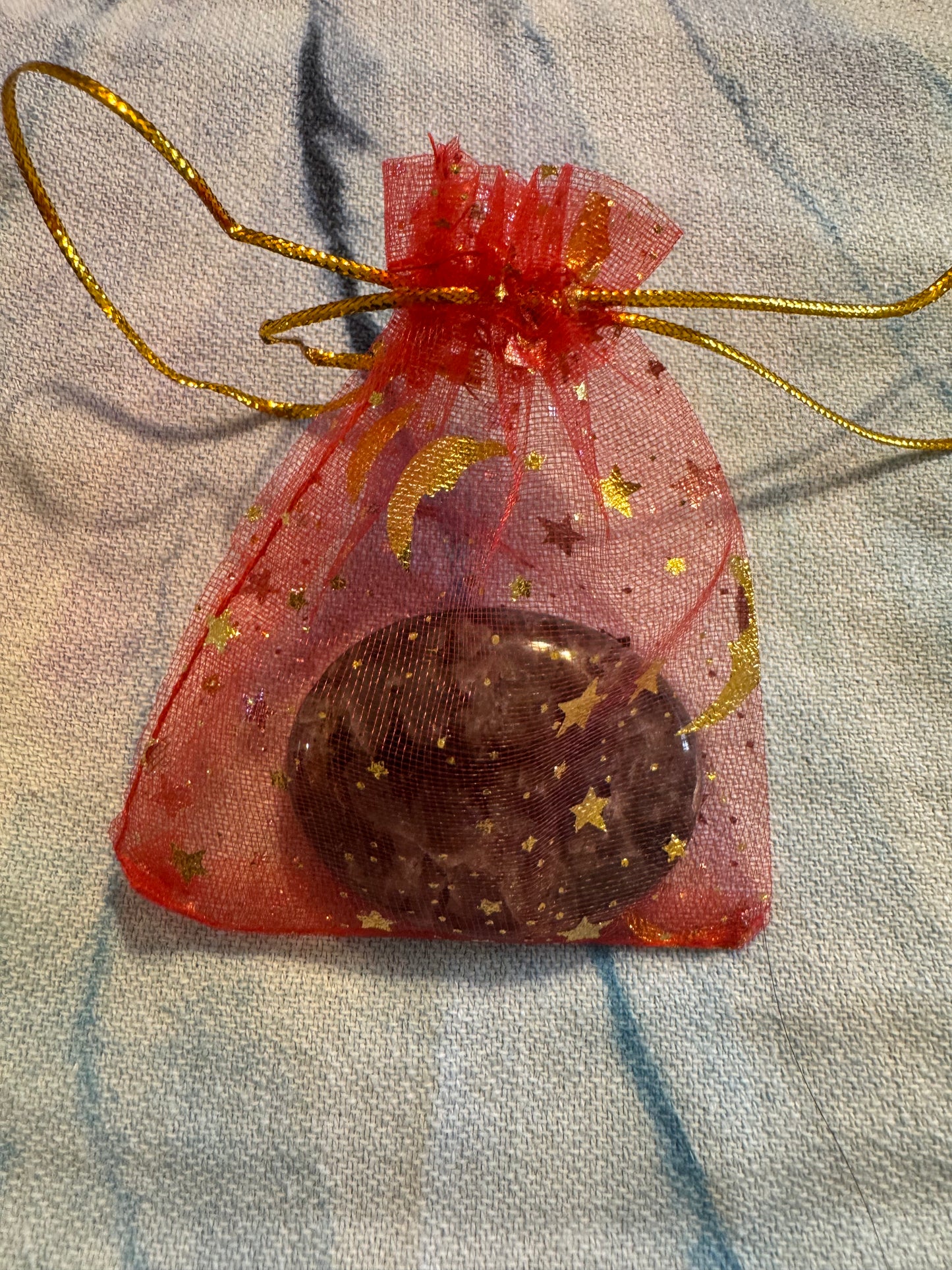 Calm the Daily Chaos Crystal Intention Pouch