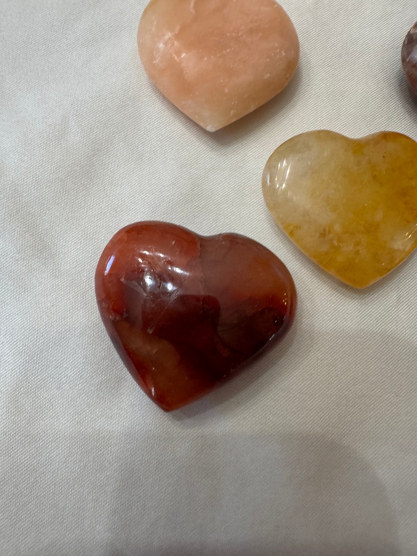 Crystal Heart Mixed Lot of 5