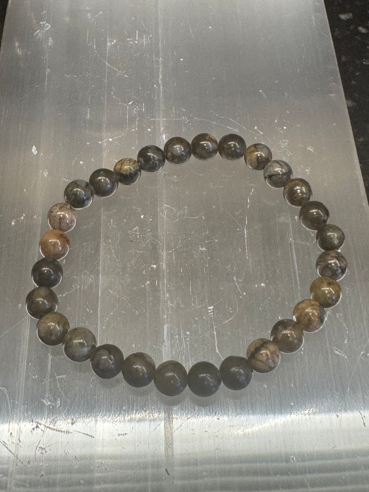 Que Sera 6 mm Crystal Bracelet- like you just meditated when you put it on - instant ZEN