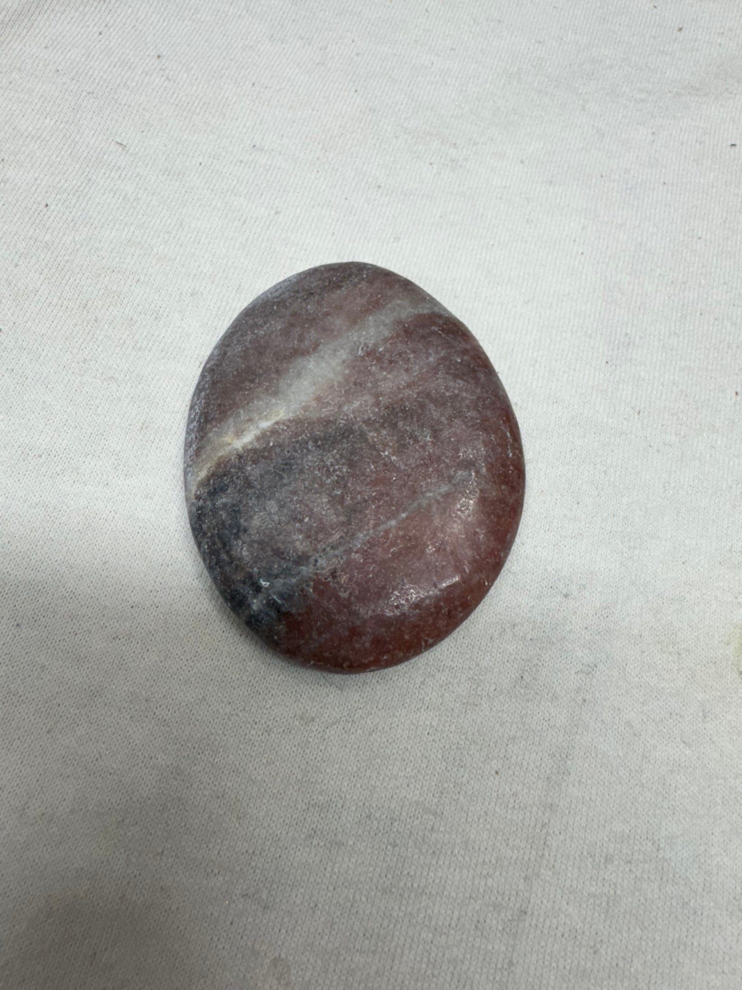 Pink Lepidolite Large Crystal Flat