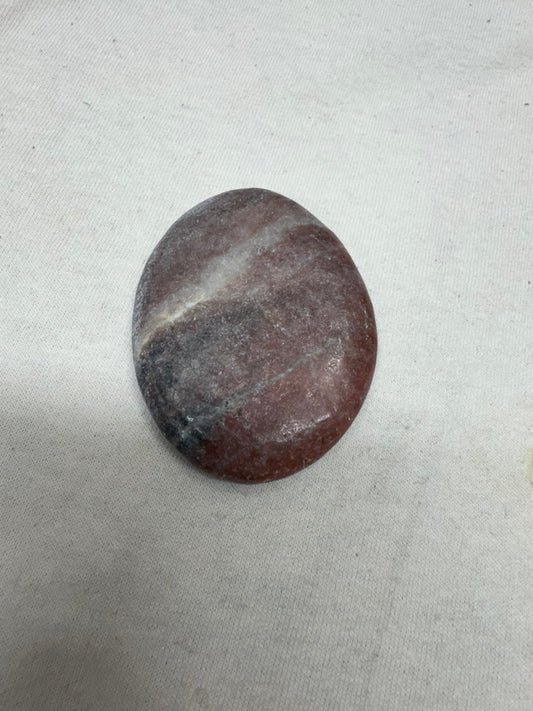 Pink Lepidolite Large Crystal Flat