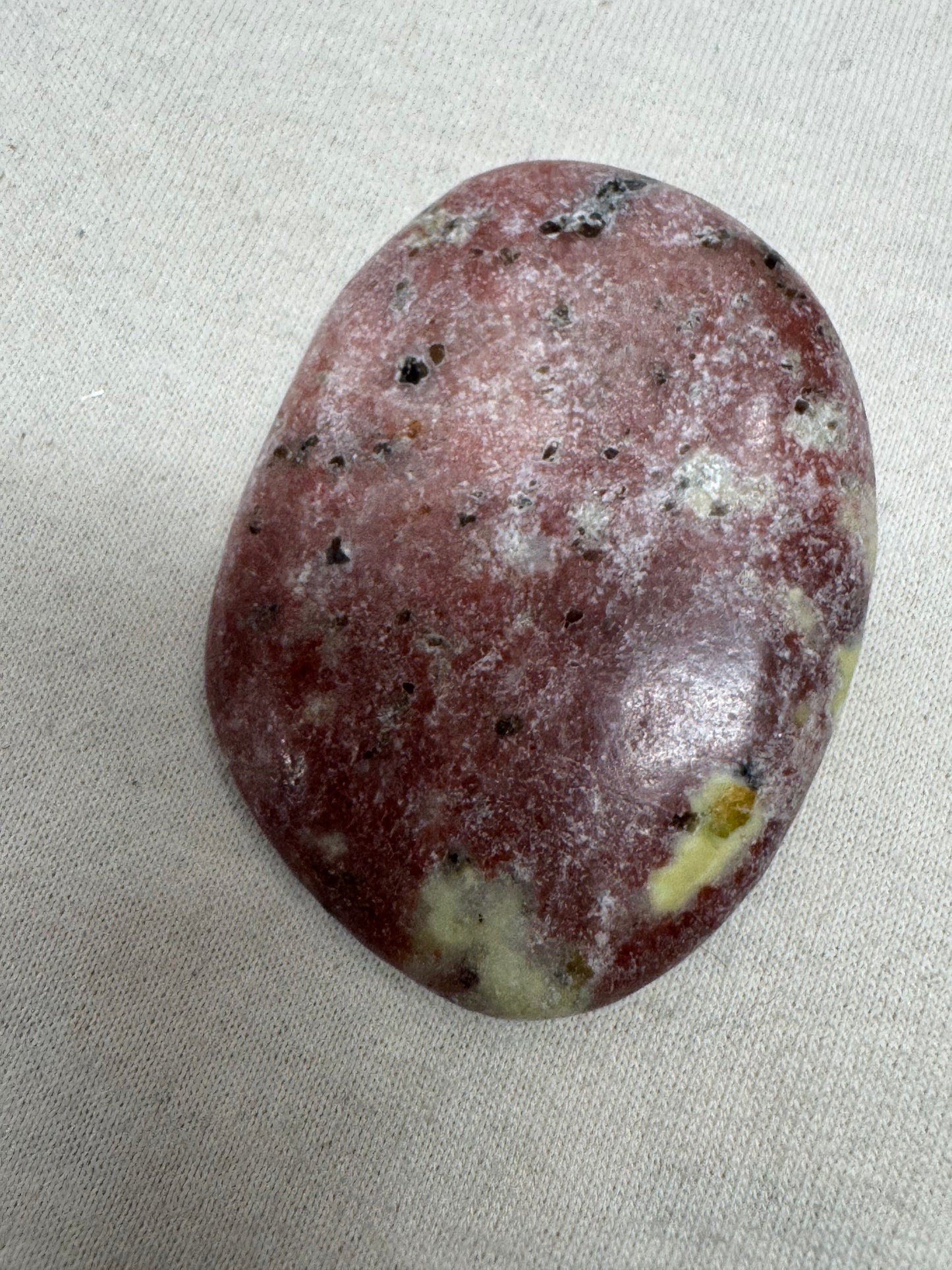 Pink Lepidolite Large Crystal Flat