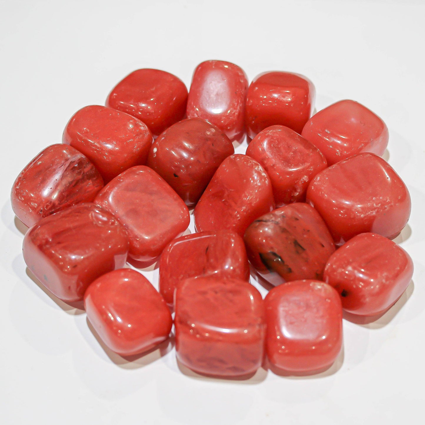 1 Piece Cherry Quartz Crystal Tumble Stone